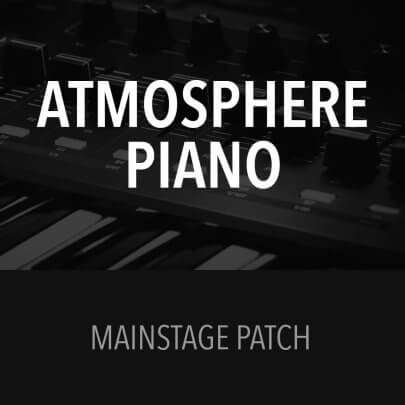 MainStage Patch - Atmostphere Piano