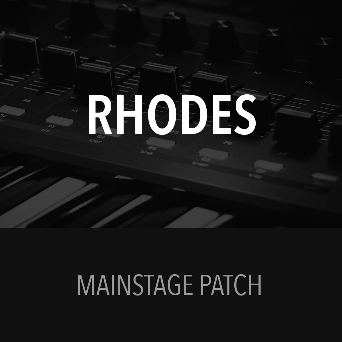 MainStage Patch - Rhodes