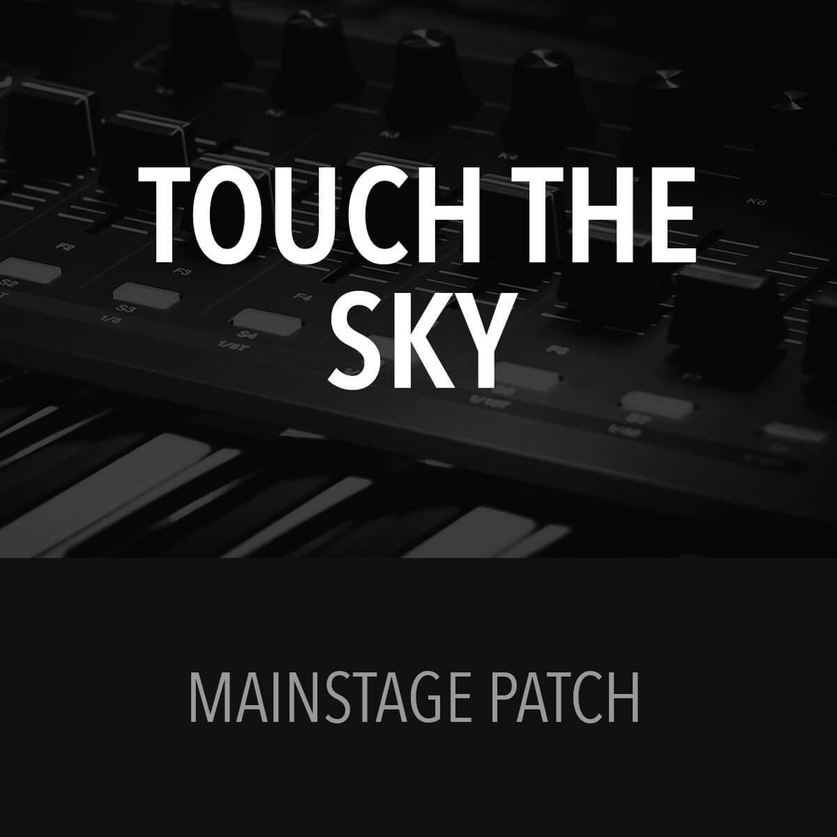 MainStage Patch - Touch the Sky - Hillsong United