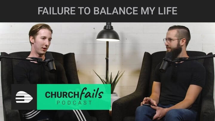 Failure to balance my life