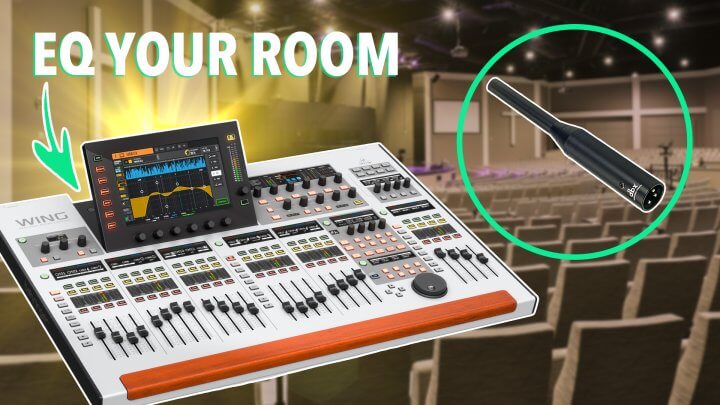 How to EQ room on Behringer Wing
