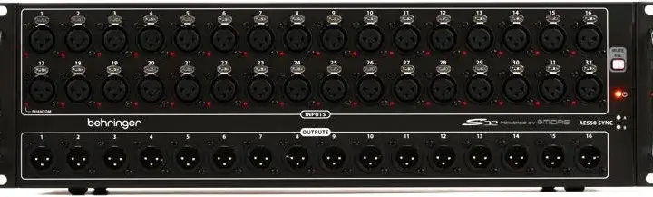 Behringer S32 32-input / 16-output Digital Stage Box