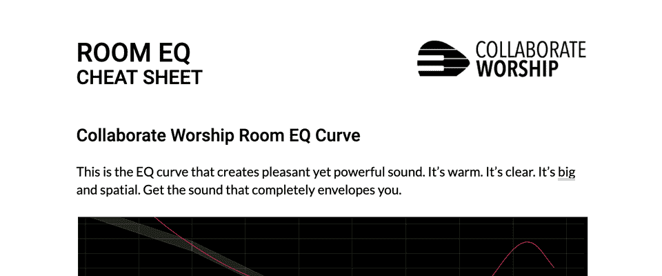 Room EQ Cheat Sheet