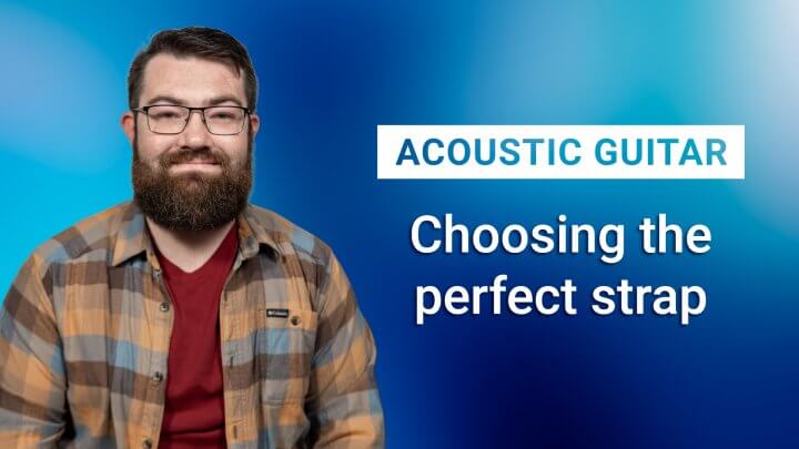 choosing an acoustic guitar strap